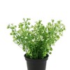 Unique Bargains Artificial Plants Bellflower Decorative Pot Plastic 2.76"x2.76"x6.69" 1 Pc - 4 of 4