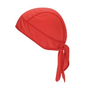Unique Bargains Football Cycling Helmet Liner Bandana Breathable Cooling Sweat Wicking Cap - 1 of 3