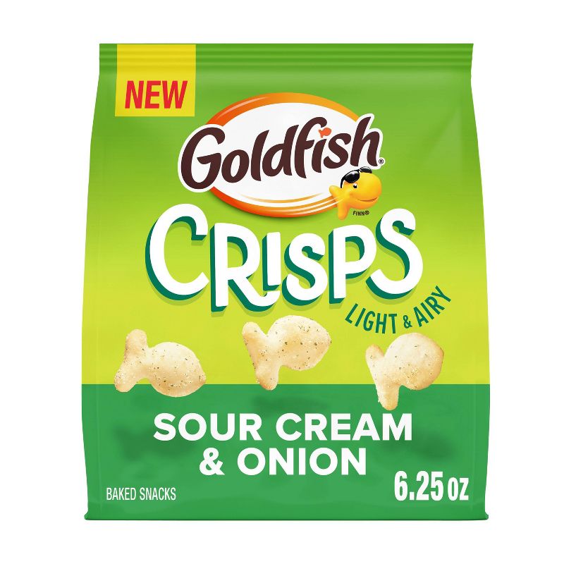Pepperidge Farm Goldfish Sour Cream &#38; Onion Crisps - 6.25oz, 1 of 9