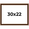 PosterPalooza | Weathered Gold Picture Frame - UV Acrylic, Backing Board, Hanging Hardware Included - 2 of 4