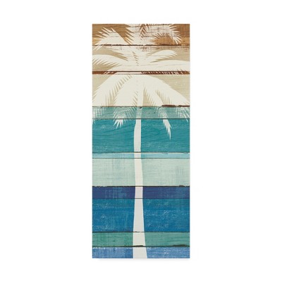 Michael Mullan Tropical Paradise Canvas Print with Floater Frame
