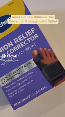 Scholl's Bunion Relief Toe Corrector pair Target