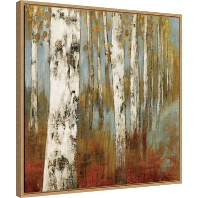 Amanti Art Along the Path II by Allison Pearce Canvas Wall Art Print Framed 22 x 22-in.