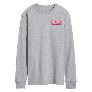 Men's - Marvel - Avengers Make Mine Oversized Long Sleeve Graphic T-Shirt - 1 of 4