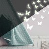 Butterflies and Dragonflies Glow in the Dark Wall Decal White - RoomMates: Vinyl, Self-Adhesive, Modern Decor, Peelable - 2 of 4