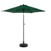 9FT Outdoor Patio Umbrella Outdoor Table Umbrella with Push Button Tilt and Crank - 3 of 4