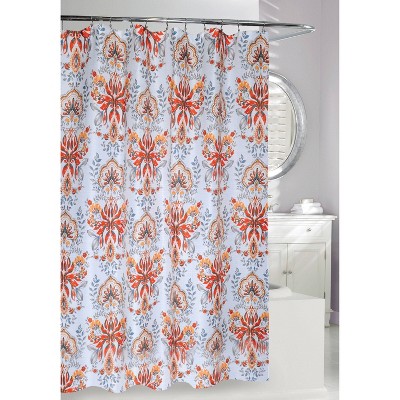 Leaf Motif Shower Curtain - Moda at Home