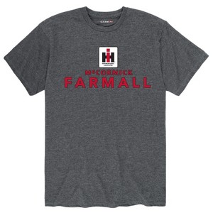 Men's - Case IH - Square Logo Mccormick Farmall Stack Short Sleeve Graphic T-Shirt - 1 of 4