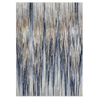 Luxe Weavers Geometric Stripe Art Deco Area Rug