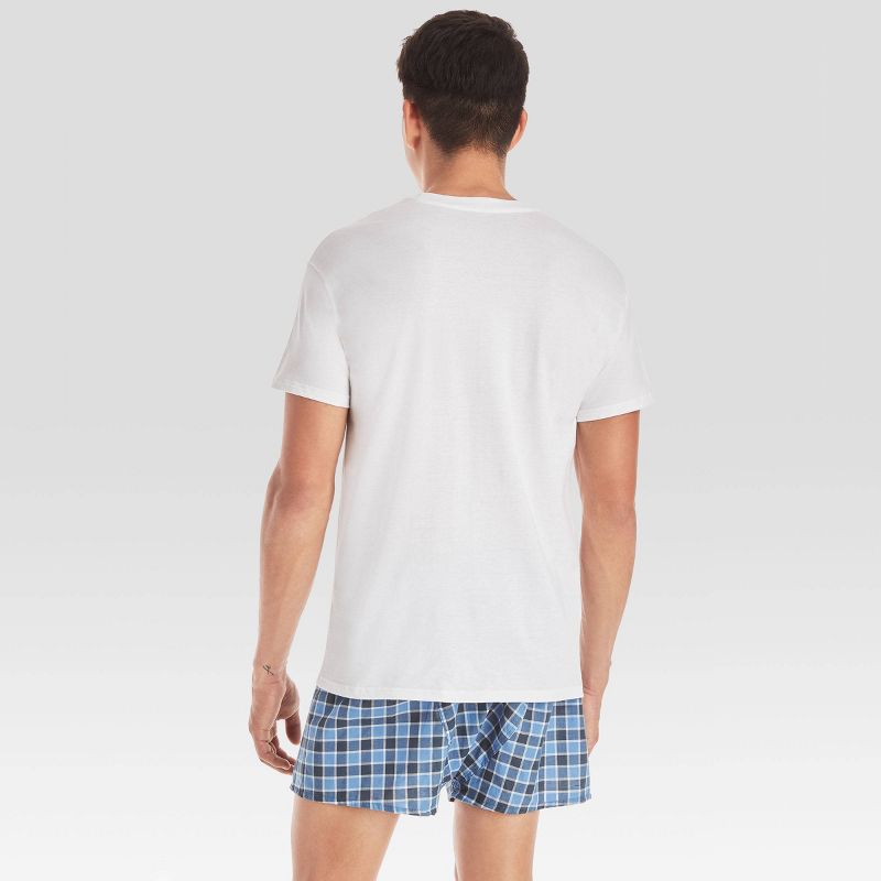 Hanes Men's V-Neck Undershirt 10pk - White, 4 of 7
