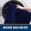 BAGOKIE 3 Piece Chenille Bathroom Rug Set - 3 of 4