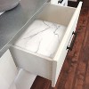RoomMates Carrara Marble Peel & Stick Wallpaper: Vinyl, Self-Adhesive, Removable, Modern Decor, 28.2 Sq Ft Coverage - 4 of 4