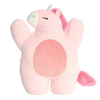 Aurora Large Pink Frosting Unicorn Spongecakes Squishy Stuffed Animal 16"