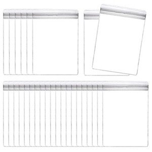 Unique Bargains Necklace Ring Earring Self Seal Clear Jewelry Storage Bags - 1 of 4