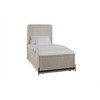 TiramisuBest Full Over Twin Trundle Bed, Taupe, Solid Wood + MDF, 82x56x54 inches, 202 pounds, Birch Veneer - 3 of 4