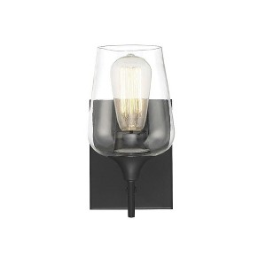 Savoy House Octave 1 - Light Wall Light in  Black - 1 of 1