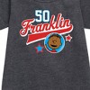 - Peanuts - Franklin Athletic 50 Graphic Short Sleeve Fleece Dress - 2 of 4