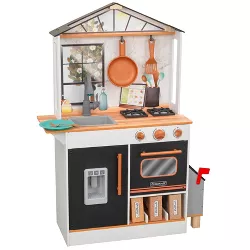 Kidkraft Surprise Box Wooden Play Kitchen with 56 Accessories
