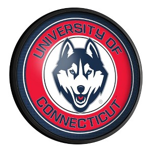 College Round Slimline Lighted Wall Sign - 1 of 1