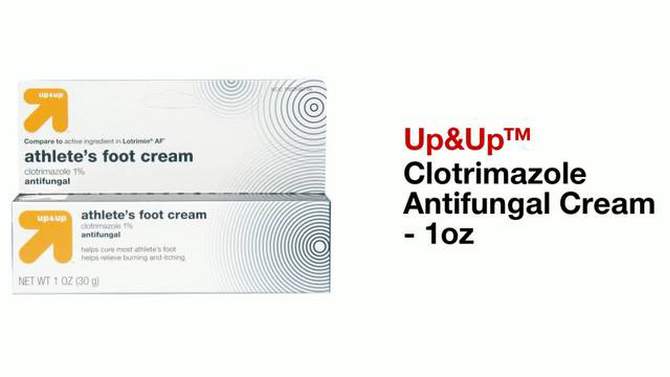 Clotrimazole Antifungal Cream - 1oz - up &#38; up&#8482;, 2 of 6, play video