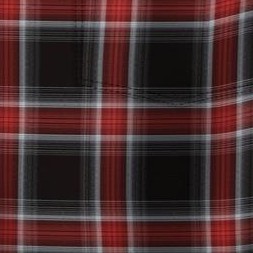 black plaid