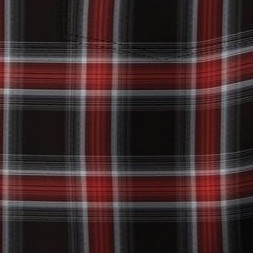 black plaid