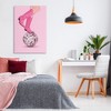 Stupell Industries Pink Cowgirl on Disco Ball Canvas Wall Art - 2 of 4
