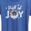 Women's - Lilo and Stitch - Full Of Joy Christmas Short Sleeve Graphic T-Shirt - 2 of 4