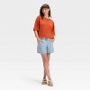 Women's Leisure Studio Boxy Short Sleeve T-Shirt - Universal Thread™ - 3 of 3