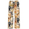 Collections Etc Can I Pet Your Dog Adorable Puppies Drawstring Lounge Pants - 4 of 4