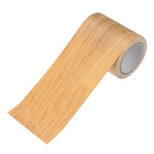 Unique Bargains Self Adhesive Realistic Wood Grain Durable Multi Use Masking Tape 1 Pc - 1 of 4