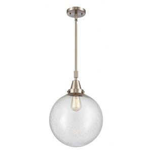 Beacon - 1 Light Stem Hung Mini Pendant In Industrial Style-16.13 Inches Tall and 12 Inches Wide - 1 of 1