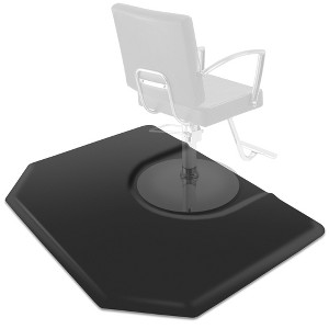 Saloniture Hexagon Salon & Barber Shop Chair Anti-Fatigue Floor Mat - 1 of 4