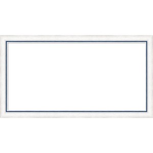 Amanti Art Morgan White Blue Framed Dry Erase Magnetic Board - 1 of 4