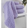BAGOKIE 6 Piece Cotton Bath Towel Set - 2 of 4