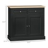 NicBex Sideboard Buffet Cabinet with 2 Drawers and 2 Doors Kitchen Coffee Bar Cabinet with Storage for Kitchen,Living Room - 3 of 4