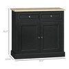 NicBex Sideboard Buffet Cabinet with 2 Drawers and 2 Doors Kitchen Coffee Bar/Wine Bar Cabinet with Storage for Kitchen,Living Room - image 3 of 4