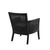 NicBex Accent Chair Cane Armchair Upholstery Arm Chair Lounge Chair Reading Chair Comfy Chair for Living Room, Black - 2 of 4