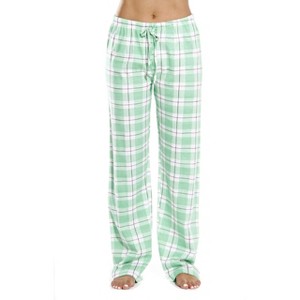 Just Love Womens Plaid Knit Jersey Pajama Pants - 1 of 3