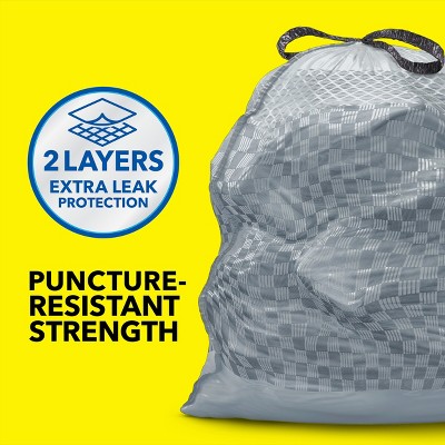 Glad Advanced Strength ForceFlex Drawstring Plastic Trash Bags - 50ct: Fresh Scent
