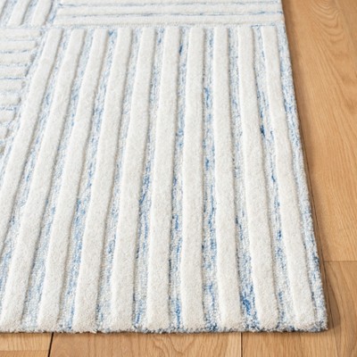 Ivory Elegance Hand-Tufted Wool Rectangular Area Rug