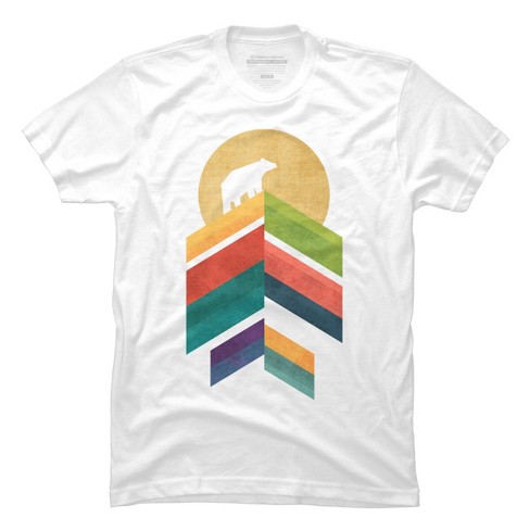 Men's Design By Humans High Peak By Radiomode T-shirt - White - Small ...