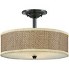 Quoizel Lighting Zen 3 - Light Semi-Flush Mount in  Mystic Black - 2 of 2