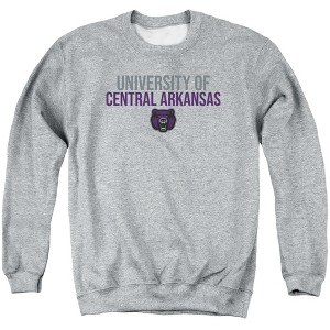 University of Central Arkansas Official Stacked Adult Crewneck Sweatshirt - 1 of 4