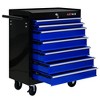 NicBex 7-Drawer Rolling Tool Chest Cabinet Mobile Tool Cart with Wheels and Storage for Garage and Warehouse - 3 of 4