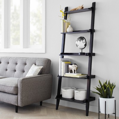 target leaning bookshelf