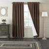 Kettle Grove Plaid Scalloped Blackout Panel 84x40 - 4 of 4