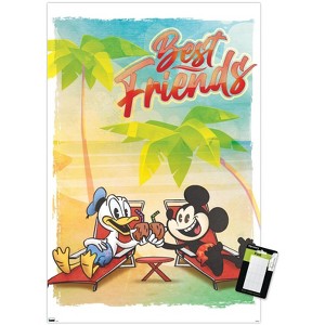 Trends International Disney Mickey Mouse & Donald - Best Friends Unframed Wall Poster Prints - 1 of 4