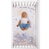 NoJo Disney B is for Bambi Tan, Gray, Blue, and White You Make Me Smile Photo Op Fitted Crib Sheet - 4 of 4