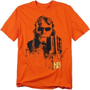 Hellboy Ii Splatter Gun Adult T-Shirt - 1 of 4